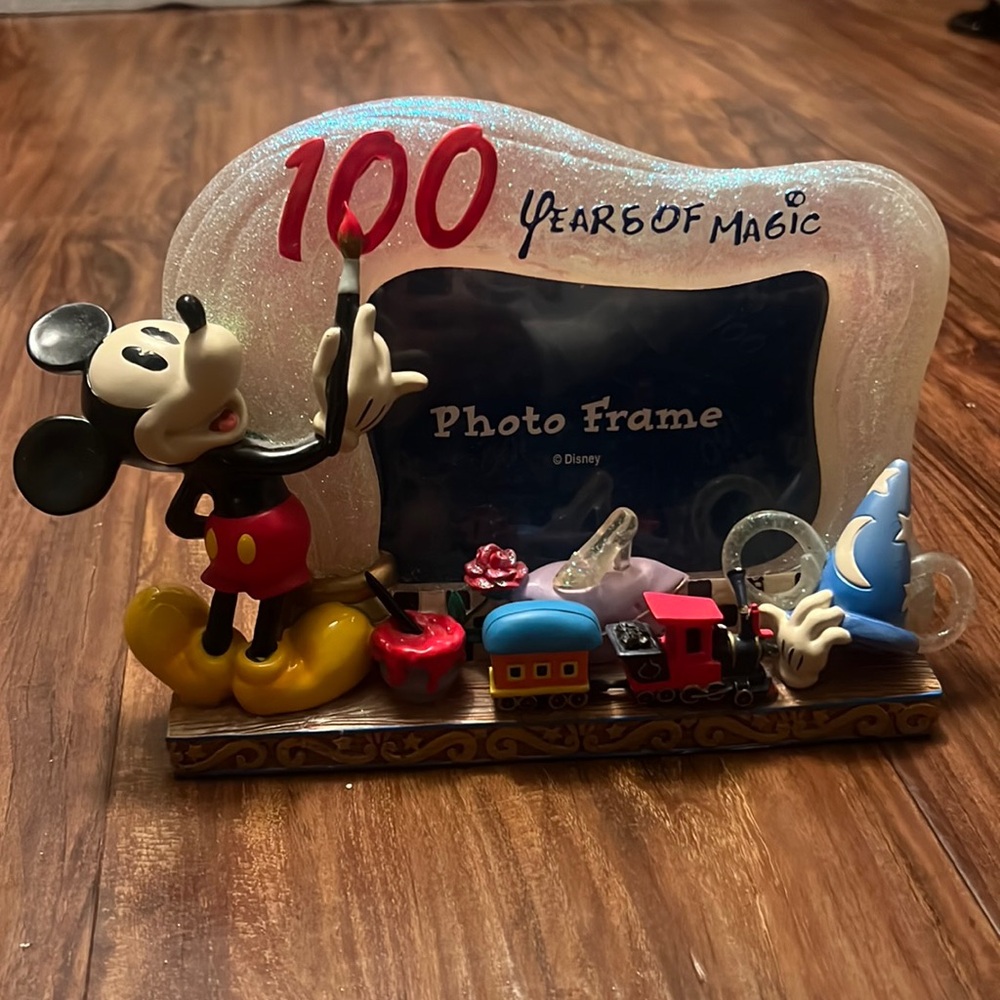 Disney Parks MICKEY MOUSE “100 YEARS OF MAGIC" Collectible Frame